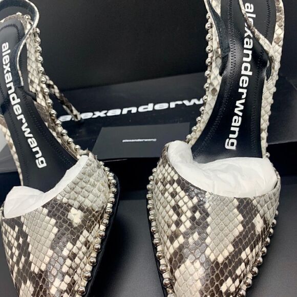 ALEXANDER WANG Rina Studded Slingbacks - Picture 6 of 14